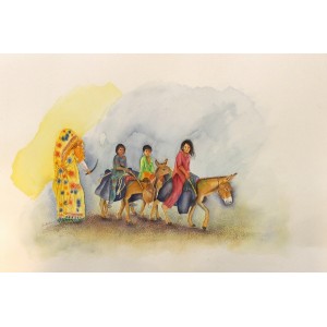 Imtiaz Ali, 15 x 21 Inch, Watercolor On Paper, Figurative Painting, AC-IMA-024